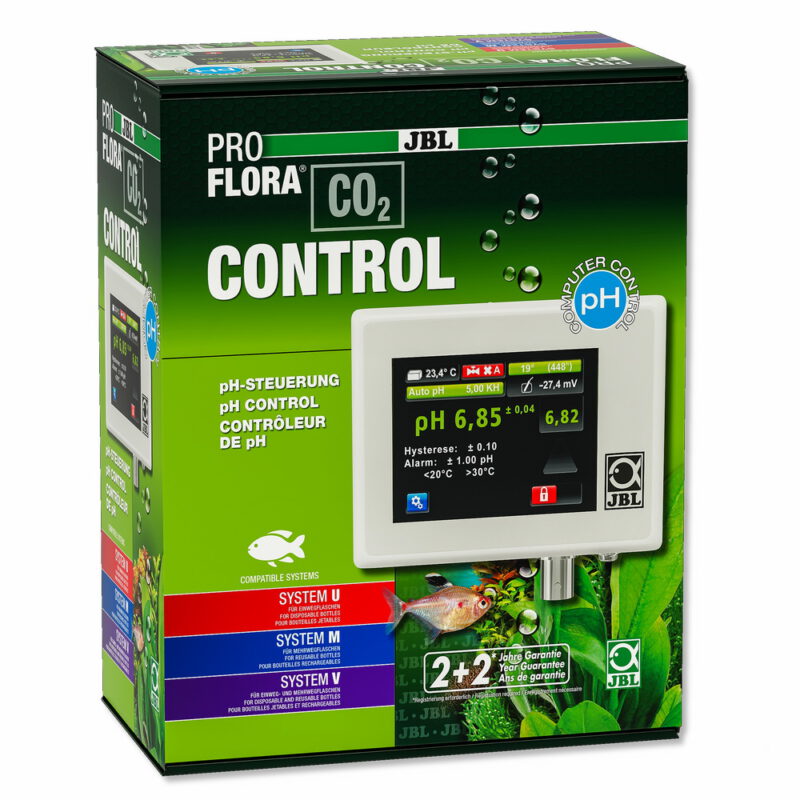 JBL ProFlora pH-Control Touch Steuercomputer zur Kontrolle von CO₂-/pH-Wert