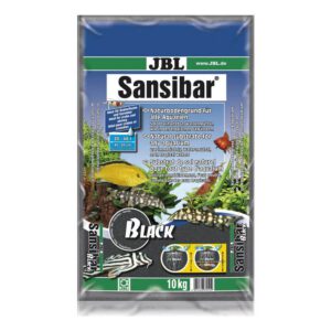JBL Sansibar DARK Schwarzer Bodengrund für Süß- und Meerwasser-Aquarien
