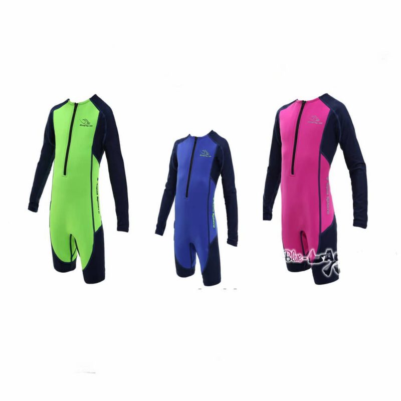 Aqua Sphere STINGRAY Neopren Shorty Schwimmanzug für Kinder UV Schutz 