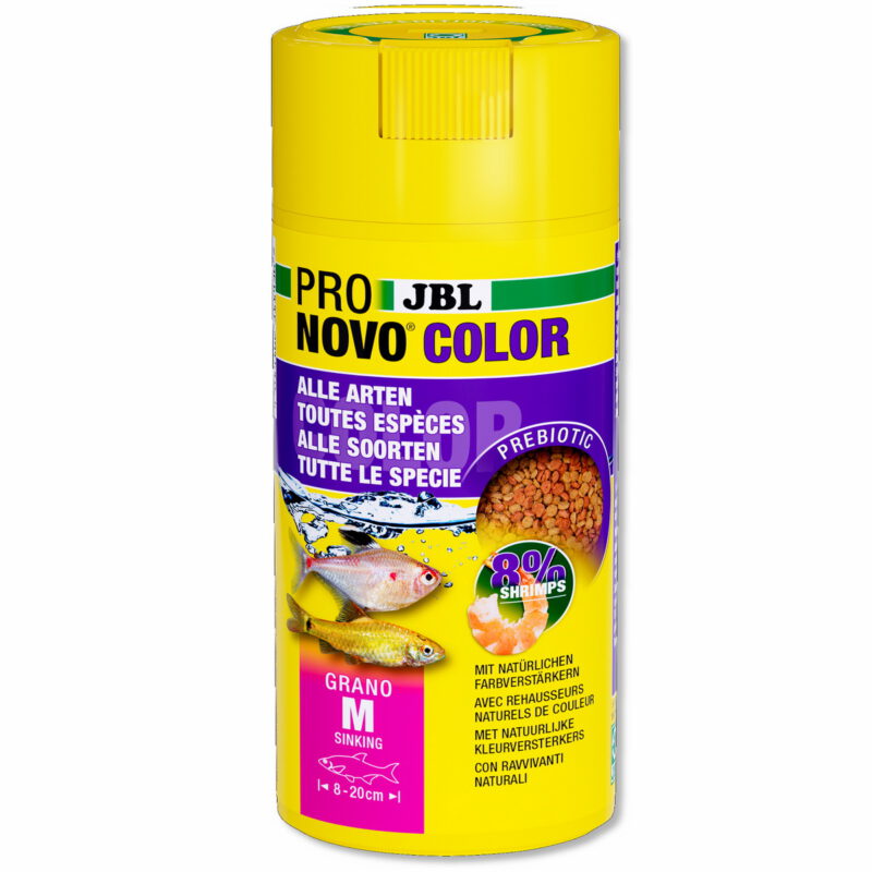 JBL PRONOVO COLOR GRANO M 250 ml Grano Mix CLICK Farbfutter-Granulat