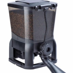 Osaga Solar-Futterautomat Fischfutterautomat OFF-10L mit digitalem Timer