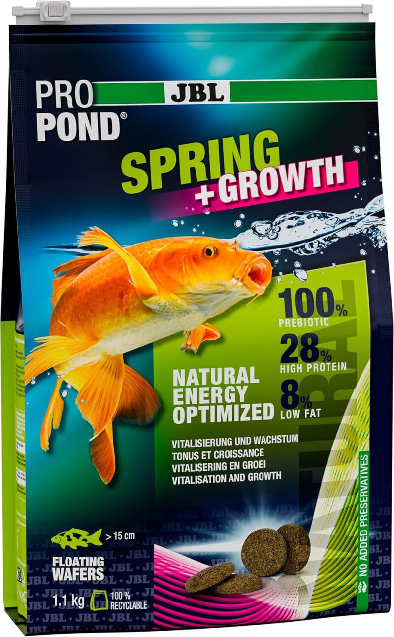 JBL ProPond Spring + Growth Frühjahrsfutter kleine bis mittlere Koi